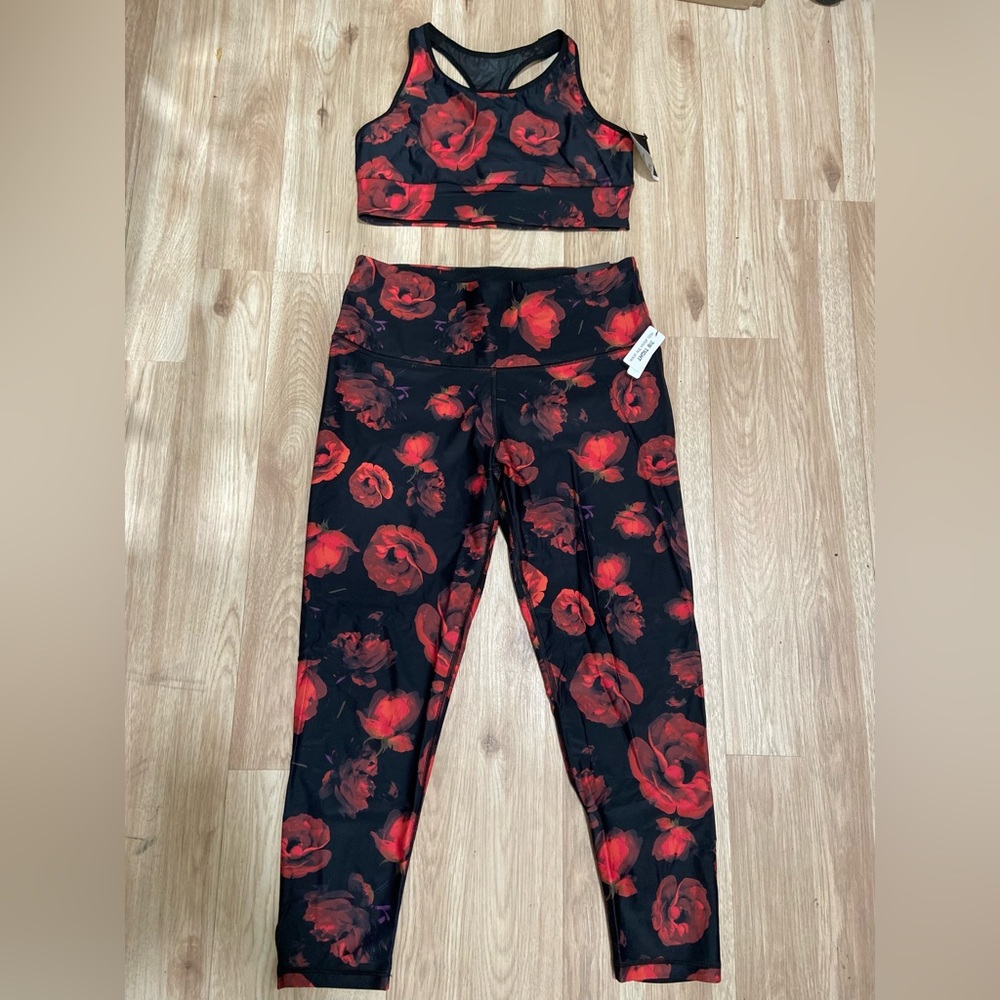NWT Victoria Sport legging and bra set